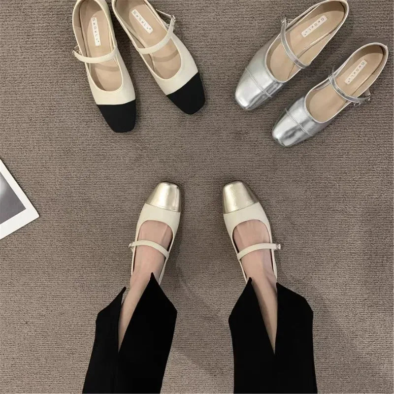 KissICON Flat Shoes for Women New Fashion Spring Autumn