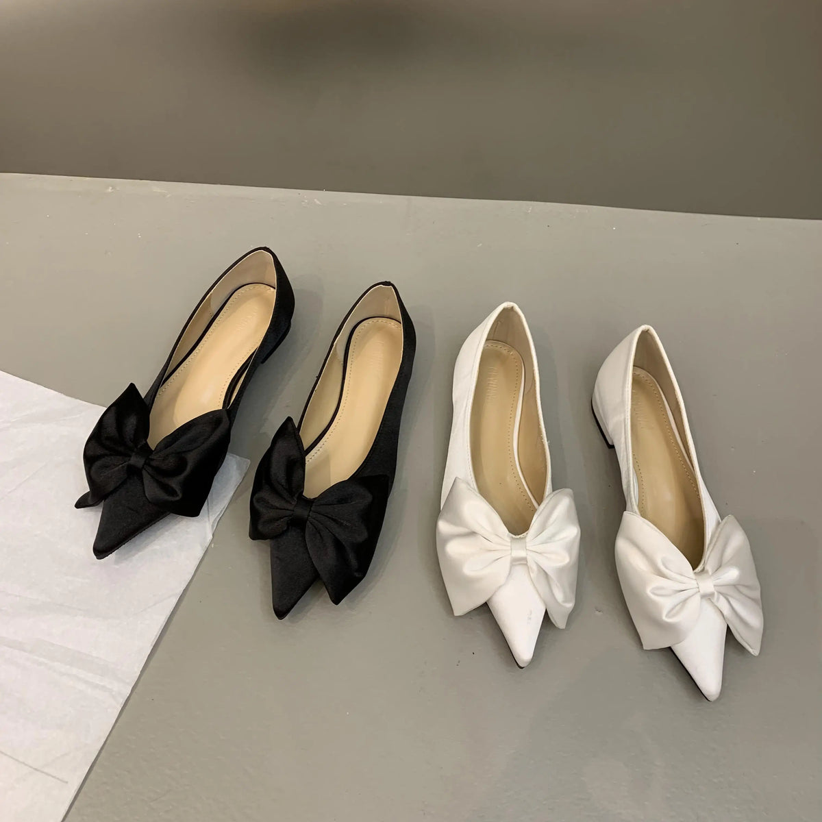 KissICON Flat Shoes for Women Plus Size 43 44