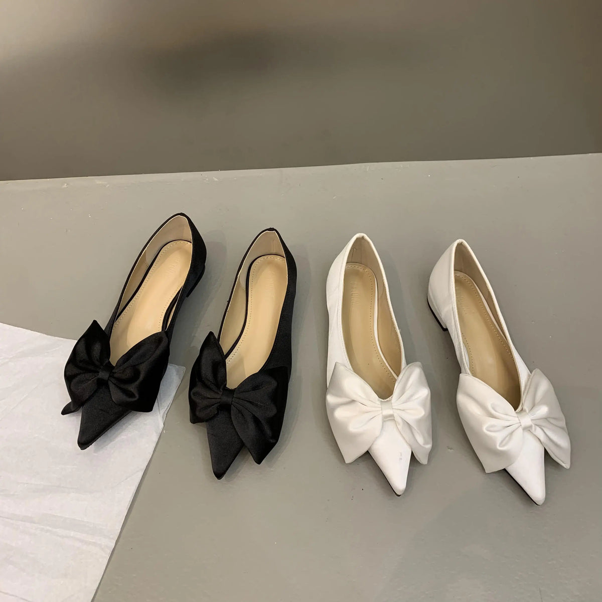 KissICON Flat Shoes for Women Plus Size 43 44