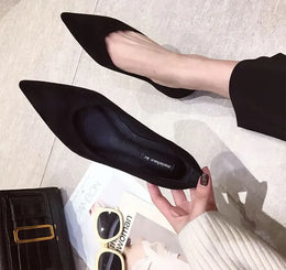 KissICON Flat Shoes for Women's New Spring Autumn Pointed