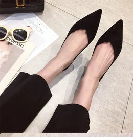 KissICON Flat Shoes for Women's New Spring Autumn Pointed