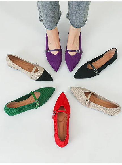 KissICON Flat Shoes for Women's Spring and Autumn New