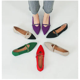 KissICON Flat Shoes for Women's Spring and Autumn New