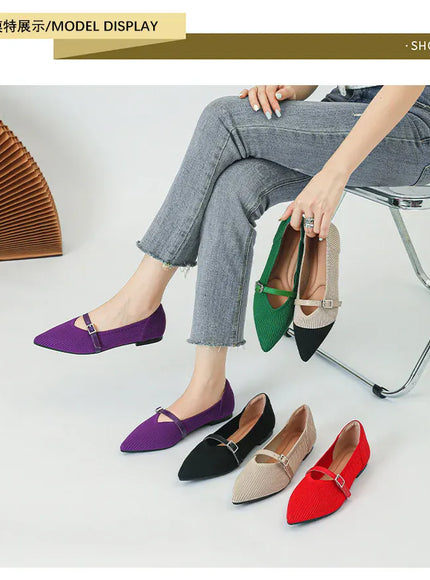 KissICON Flat Shoes for Women's Spring and Autumn New