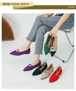 KissICON Flat Shoes for Women's Spring and Autumn New