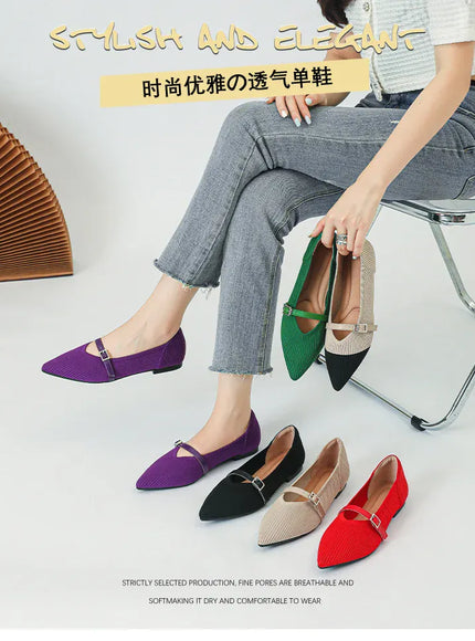 KissICON Flat Shoes for Women's Spring and Autumn New