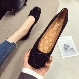 KissICON Flat Shoes for Women Spring 2023 New Suede