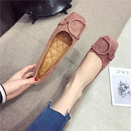 KissICON Flat Shoes for Women Spring 2023 New Suede