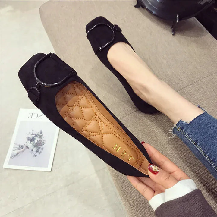 Flat Shoes for Women Spring 2023 New Suede