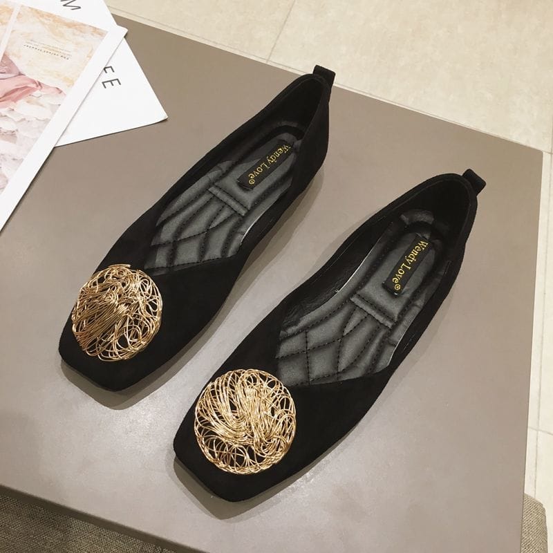 KissICON Flat Shoes for Women Spring and Autumn New