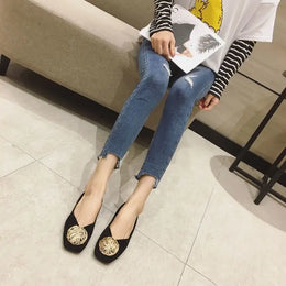 KissICON Flat Shoes for Women Spring and Autumn New