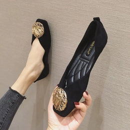 KissICON Flat Shoes for Women Spring and Autumn New