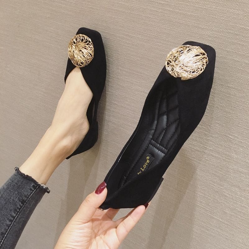KissICON Flat Shoes for Women Spring and Autumn New