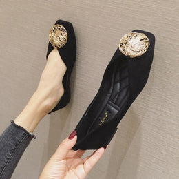 KissICON Flat Shoes for Women Spring and Autumn New