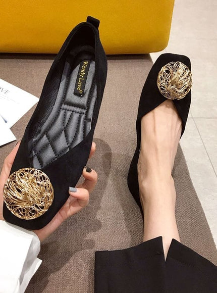 KissICON Flat Shoes for Women Spring and Autumn New
