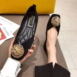 KissICON Flat Shoes for Women Spring and Autumn New