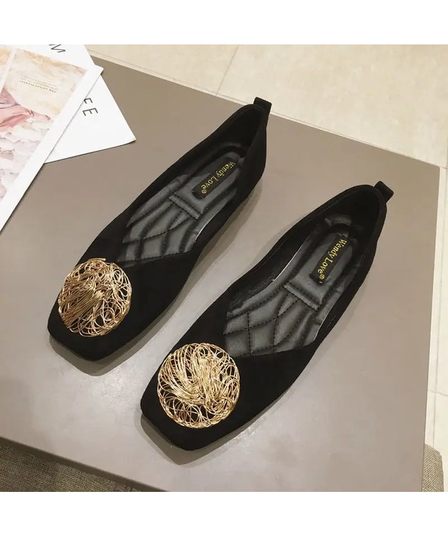 KissICON Flat Shoes for Women Spring and Autumn New