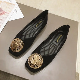KissICON Flat Shoes for Women Spring and Autumn New