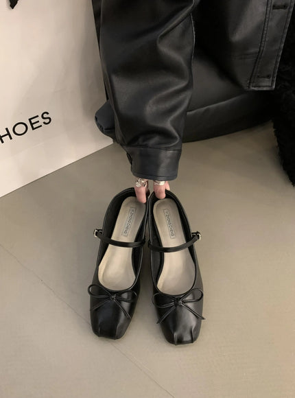 KissICON Flat Shoes for Women Spring Autumn 2024 Mary