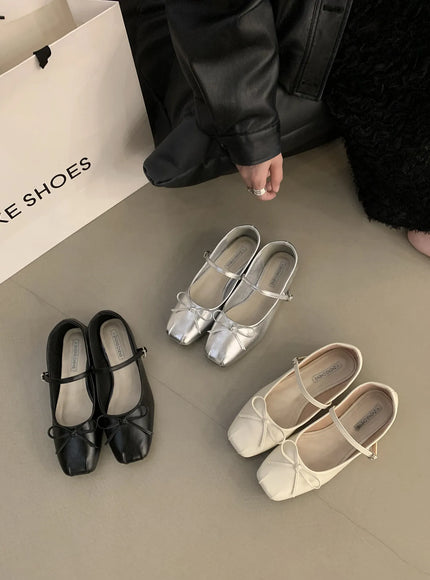 KissICON Flat Shoes for Women Spring Autumn 2024 Mary