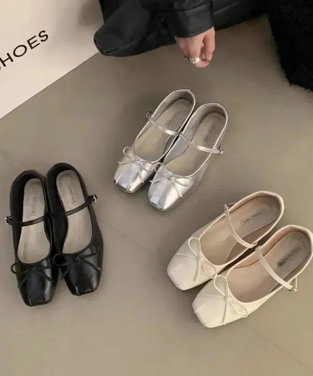 KissICON Flat Shoes for Women Spring Autumn 2024 Mary
