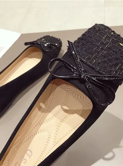 KissICON Flat Shoes for Women Spring Autumn New Korean