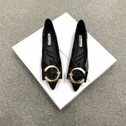 KissICON Flat Shoes for Women Spring Autumn New Red