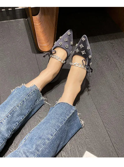 KissICON Flat Shoes Women French Mary Jane Shoes Women