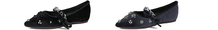 KissICON Flat Shoes Women French Mary Jane Shoes Women