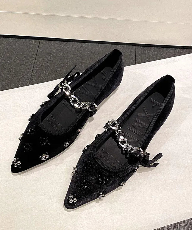 KissICON Flat Shoes Women French Mary Jane Shoes Women