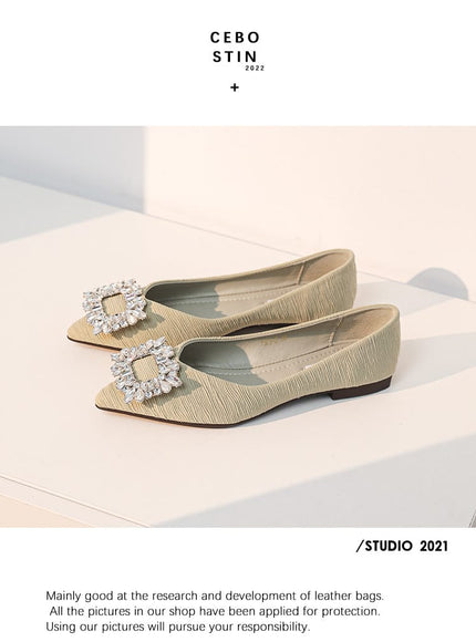 KissICON Flat Shoes Women's 2022 Spring Autumn New Casual