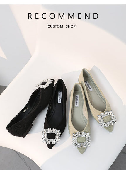 KissICON Flat Shoes Women's 2022 Spring Autumn New Casual