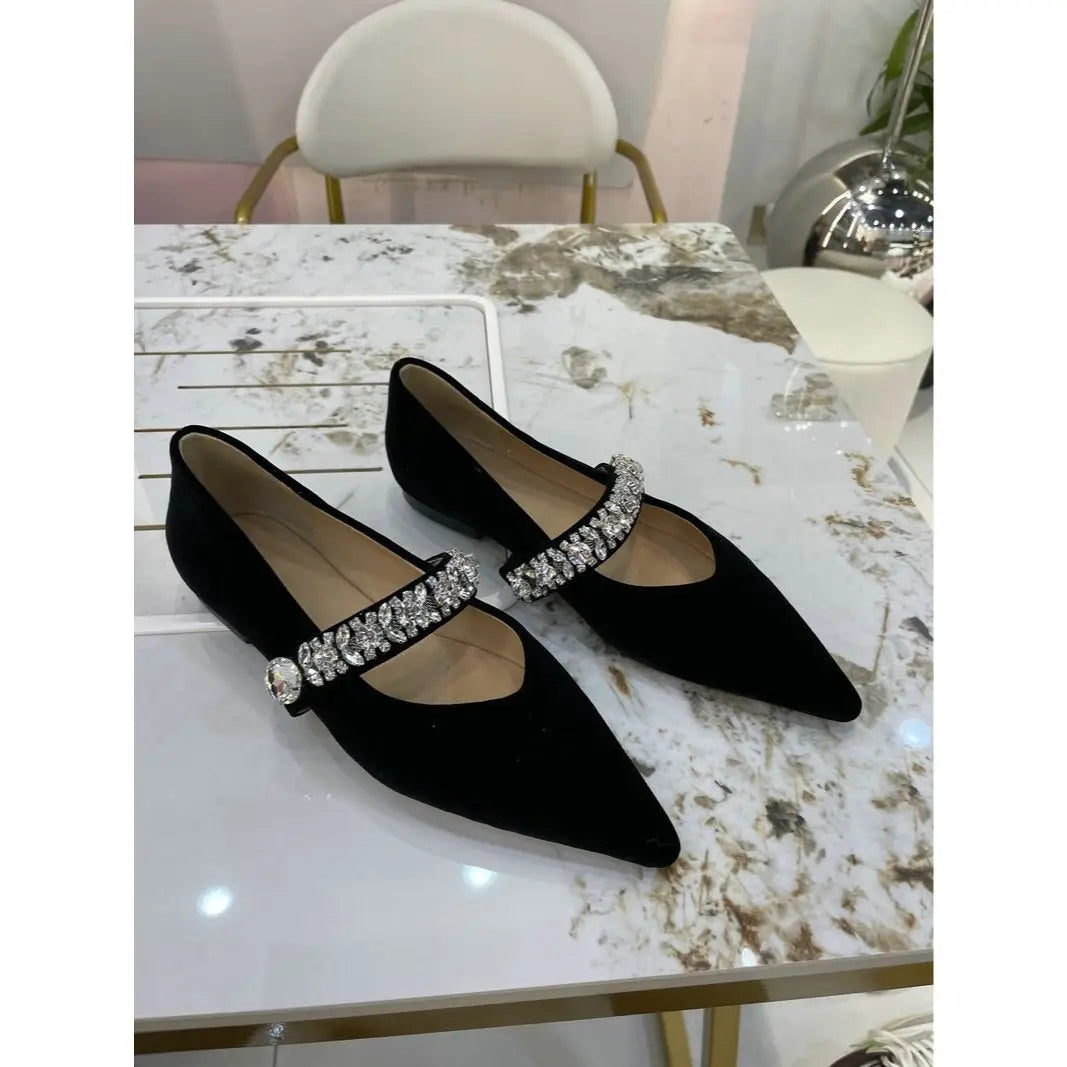 KissICON Flat Shoes Women's 2023 Spring Autumn New Fashion