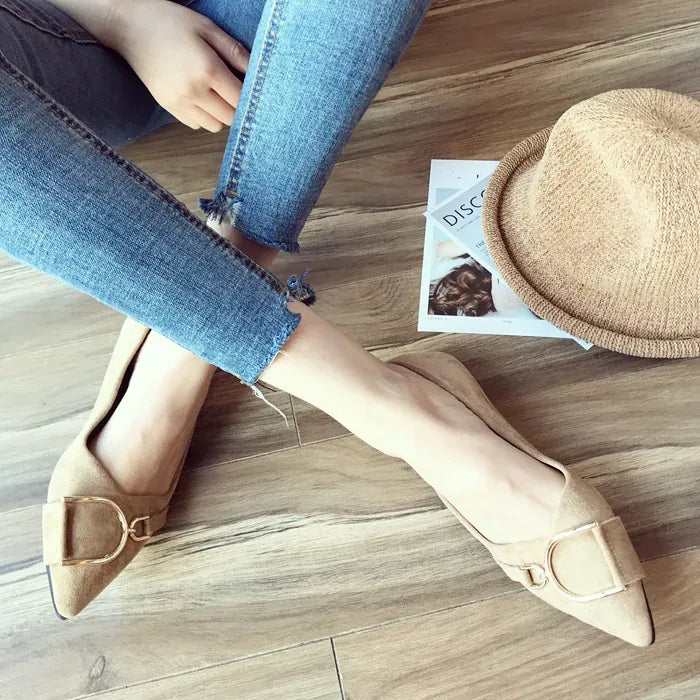KissICON Flat Shoes Women's New Fashion Summer Autumn New