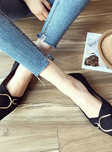 KissICON Flat Shoes Women's New Fashion Summer Autumn New