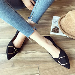 KissICON Flat Shoes Women's New Fashion Summer Autumn New