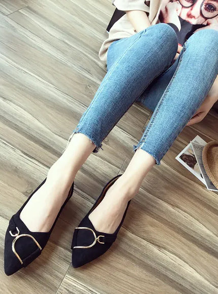 KissICON Flat Shoes Women's New Fashion Summer Autumn New