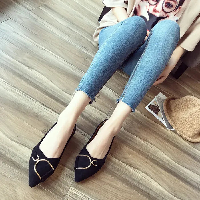 KissICON Flat Shoes Women's New Fashion Summer Autumn New