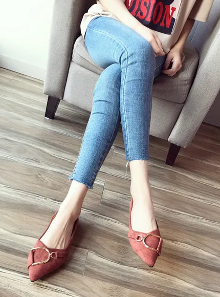 KissICON Flat Shoes Women's New Fashion Summer Autumn New