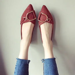 KissICON Flat Shoes Women's New Fashion Summer Autumn New