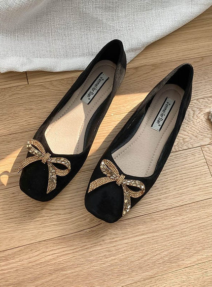 KissICON Flat Shoes Women's Spring Autumn New 2023 French