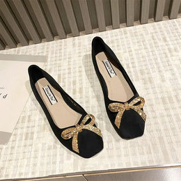 KissICON Flat Shoes Women's Spring Autumn New 2023 French