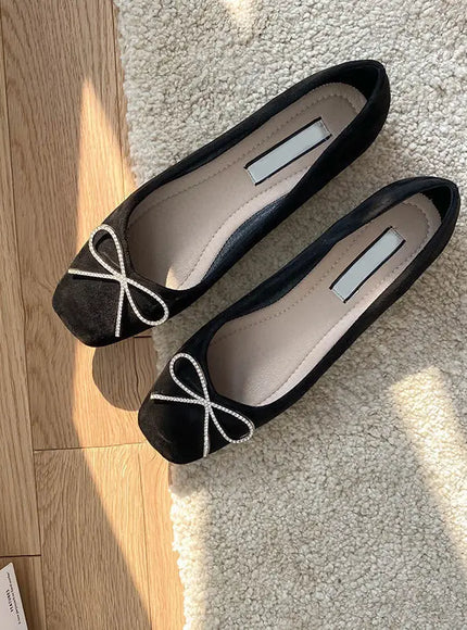 KissICON Flat Shoes Women's Spring Autumn New 2023 French
