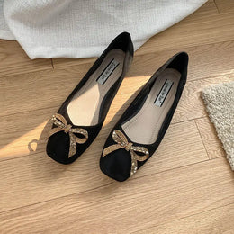 KissICON Flat Shoes Women's Spring Autumn New 2023 French