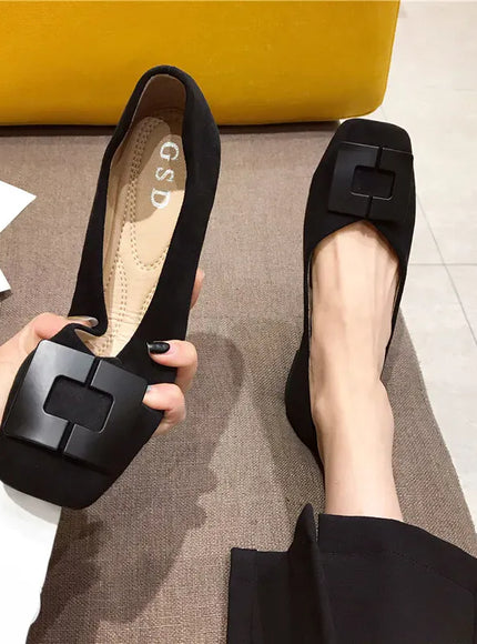 KissICON Flat Shoes Women Spring Autumn Fashion Women's Shoe