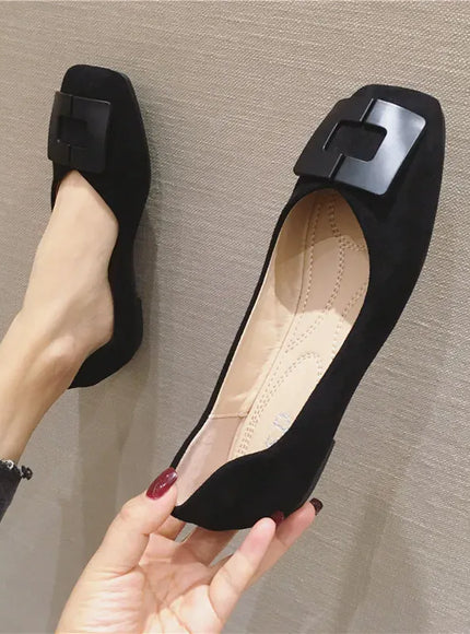 KissICON Flat Shoes Women Spring Autumn Fashion Women's Shoe