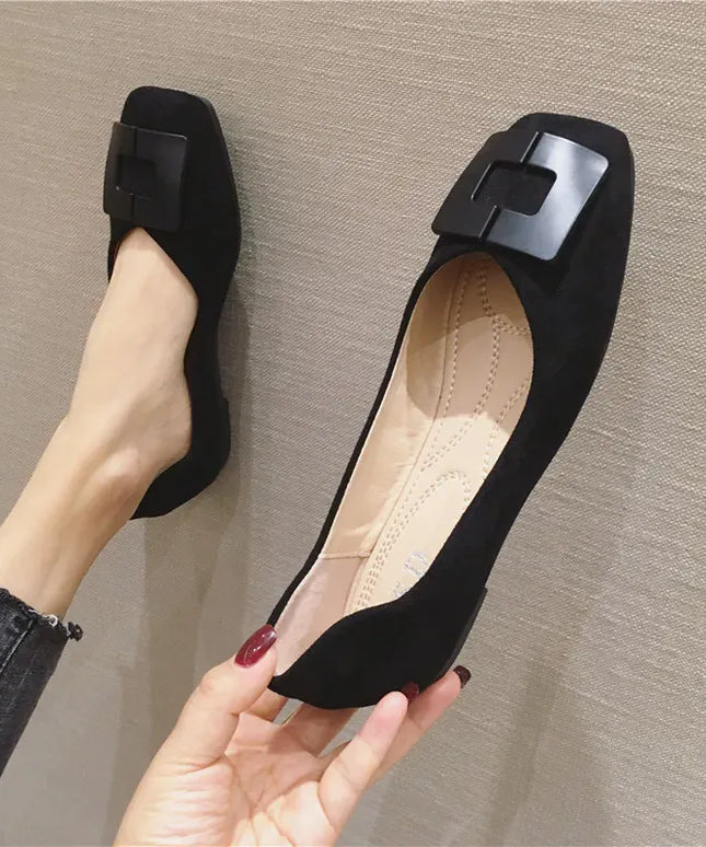 KissICON Flat Shoes Women Spring Autumn Fashion Women's Shoe