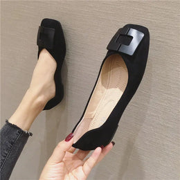 KissICON Flat Shoes Women Spring Autumn Fashion Women's Shoe