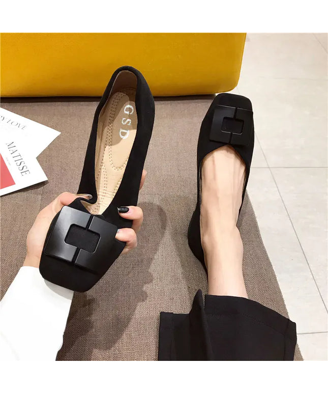 KissICON Flat Shoes Women Spring Autumn Fashion Women's Shoe