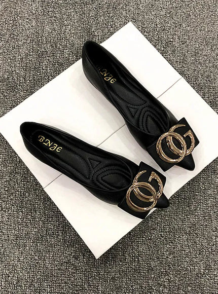 KissICON Flat Shoes Women Spring Autumn New Fashion Comfortable